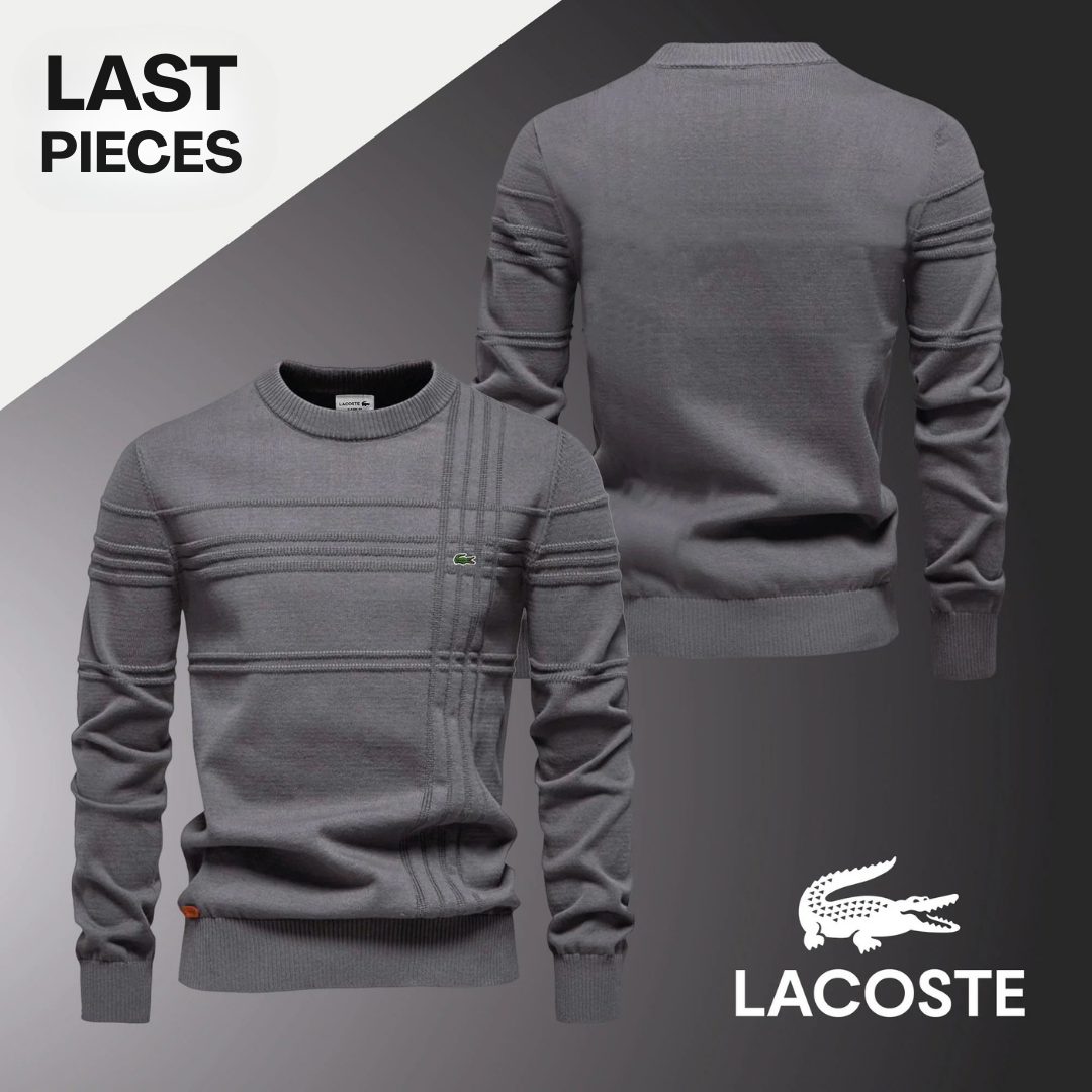 LC Textured Crew Neck Sweater + FREE GIFT
